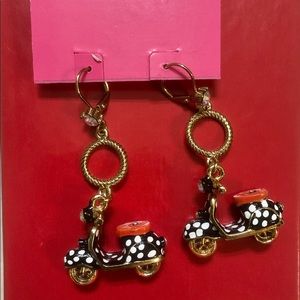 Betsey Johnson Scooter Earrings